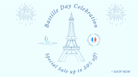 Bastille Special Sale Facebook Event Cover Design