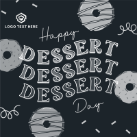 Dessert Day Delights Instagram Post Design