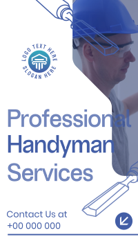 Professional Handyman Services Instagram Story Preview