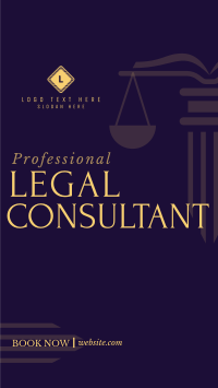 Professional Legal Consultant TikTok video Image Preview