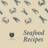 Seafood Recipes Instagram post Image Preview