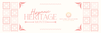 National Hispanic Heritage Month Twitter Header Image Preview