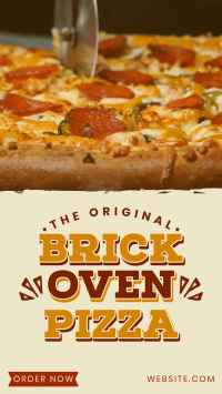 Fresh Oven Pizza Instagram reel Image Preview