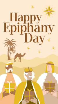 Happy Epiphany Day YouTube Short Design