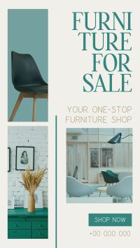 Furniture For Sale Instagram Story Design