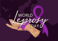 World Leprosy Day Solidarity Postcard Design