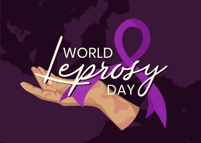 World Leprosy Day Solidarity Postcard Image Preview