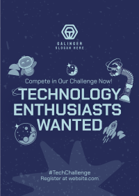 Technology Challenge Flyer Design