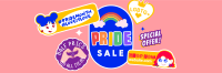 Proud Rainbow Sale Twitter header (cover) Image Preview