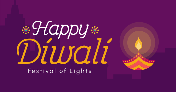 Diwali Celebration Facebook Ad Design Image Preview