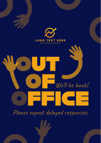 Generic Out of Office Flyer Design