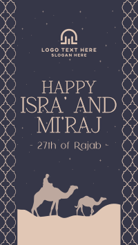 Celebrating Isra' Mi'raj Journey Instagram story Image Preview