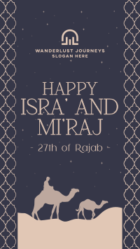 Celebrating Isra' Mi'raj Journey Instagram Story Image Preview