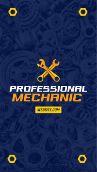 Professional Auto Mechanic Instagram Reel Design