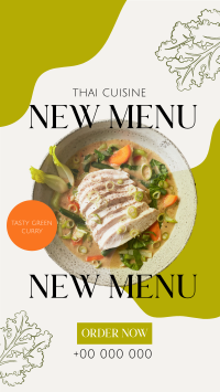 Carry The Thai Curry Facebook Story Design