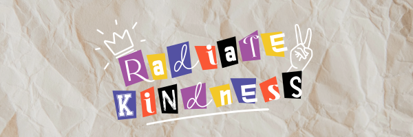 Radiate Kindness Twitter Header Design Image Preview