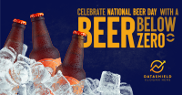 Below Zero Beer Facebook Ad Design