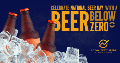 Below Zero Beer Facebook ad Image Preview