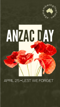 Anzac Halftone YouTube short Image Preview