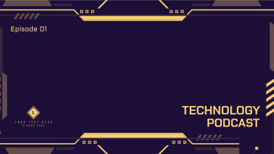 Cyber Speech Tech Zoom Background Image Preview
