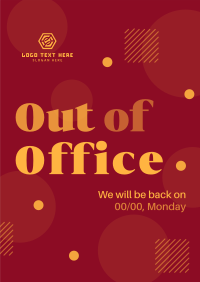 Out of Office Corporate Poster Preview