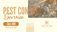 Professional Pest Control Facebook Event Cover Design
