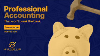 Break Piggy Bank Facebook event cover Image Preview