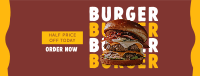 Free Burger Special Facebook cover Image Preview