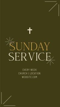 Earthy Sunday Service TikTok video Image Preview