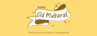 Eid Flag Facebook Cover Design