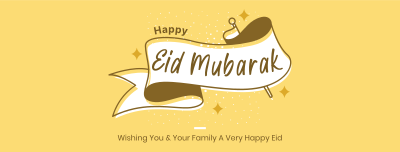 Eid Flag Facebook cover Image Preview