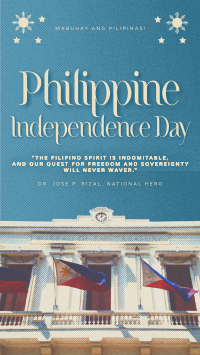 Vintage Philippine Independence Day TikTok video Image Preview