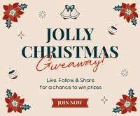 Jolly Christmas Giveaway Facebook post Image Preview
