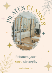 Pilates Classes Poster Image Preview