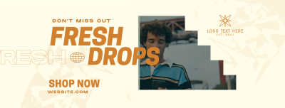 Fresh Drops Facebook cover Image Preview