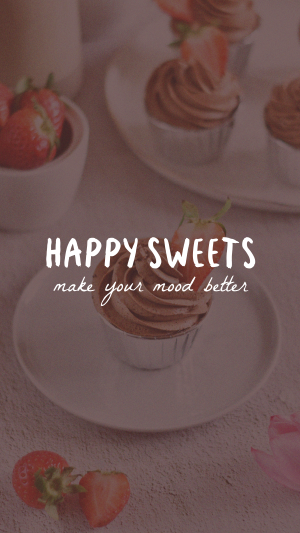 Happy Sweets Facebook story Image Preview