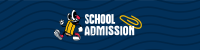School Admission LinkedIn Banner Design
