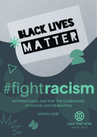 Elimination of Racial Discrimination Flyer Design