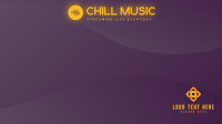 Chill Vibes Zoom Background Design