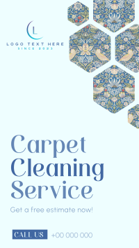 Clean that Filthy Carpet Instagram Story Design