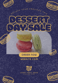 Quirky Dessert Day Sale Poster Preview