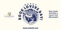 Book Lovers Day Sale Twitter post Image Preview
