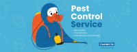 Pest Control Service Facebook cover Image Preview