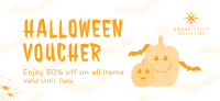 Quirky Halloween Gift Gift Certificate Design