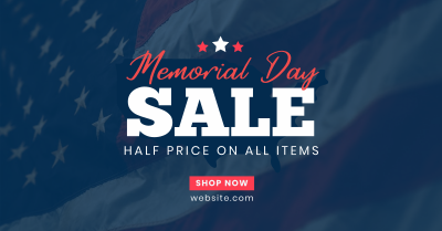 Memorial Day Surprise Facebook ad Image Preview