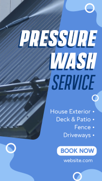 Residential Power Wash Instagram story Image Preview