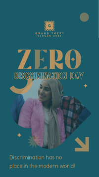 Zero Discrimination Diversity Instagram Story Design