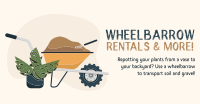 Garden Wheelbarrow Facebook ad Image Preview