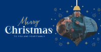 Warm Festive Christmas Facebook ad Image Preview