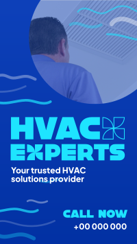 HVAC Experts Facebook Story Design